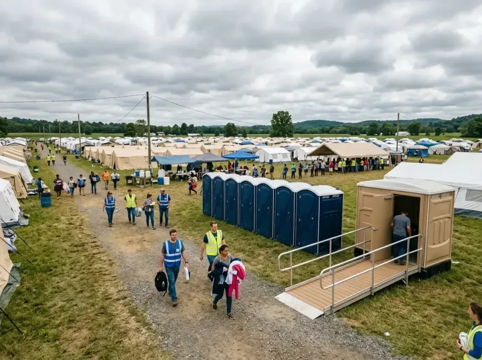 disaster-relief-camp-restrooms-010 — frequently asked questions, Dumpster & Portable Bathrooms Rental in Atchison, KS